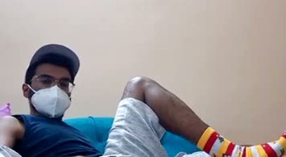 Desi handsome indian webcam underwear anal toy fucks the piss out of him cumshot