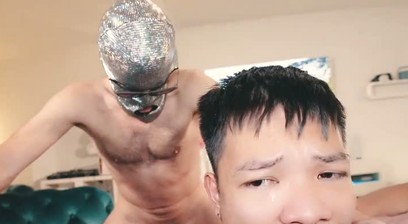 Huge cock fuck twink