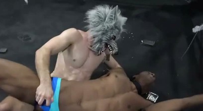Tyson (blackula) vs El. Fuego el Lobo - Ucw Halloween Match