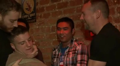 Bound In Public Doug Acre Christian Wilde Gay Bar Gangbang Anal Bondage Blowjob Rope