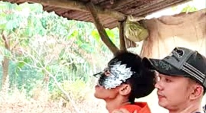 ARJUNA BIGDICK NGEWE OUTDOOR MAIN DI KEBUN BELAKANG PABRIK