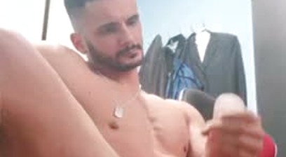 muscle adrianhcfit hard cumshot