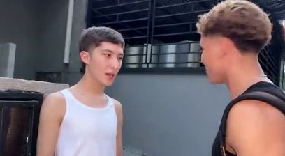 Wet Towel and Hard Cock: John Bleck Gets Lost and Noah Invites Him to Fuck