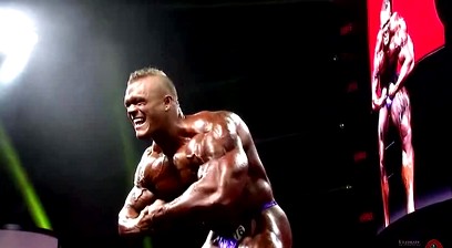 Dallas Mccarver Sexy Posing @ 2015 Mr Olympia