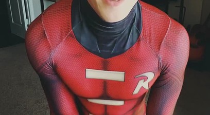 fucking his toy like a good boy