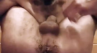 Italian Hairy Daddy Selfsuck