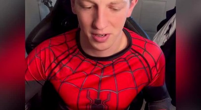 830.9 twink in spidey suit