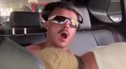 Barros and Old man sucking his dick in car