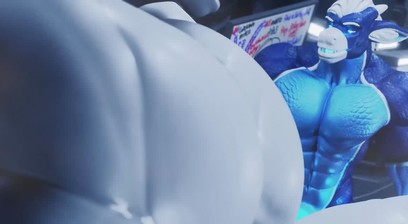 Synth Upgrade, Muscle growth Morph TF Animation