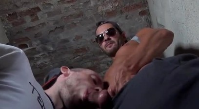 French thugs in cellar