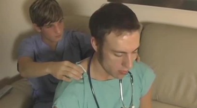 Twink Blake Bigalow does cock ride with jock and nuts on him