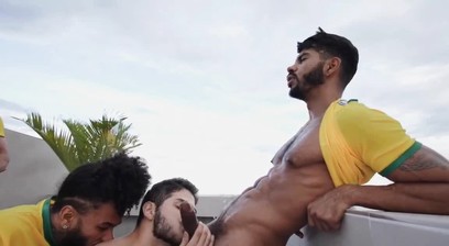 Gael, Andy Rodrigues, Loc Rios and Marcelo  - Brazilian Foursome
