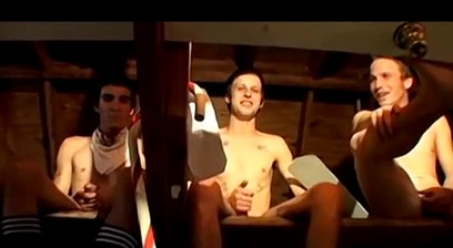 Straight White Trash Jackoff Party