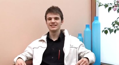 Solo chav handjob cum