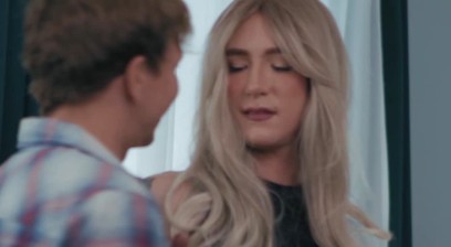 Axelle Rose deepthroating his friendly neighbor Ethan Chase