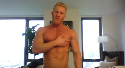 Johnny V Verbal Living Room Muscle Worship Session
