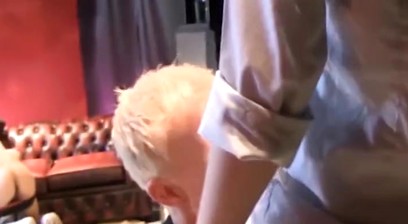 Hot Twink Rides Bare Dick during a Crazy Night out in a Bar