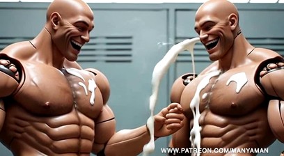 IO and IO jerk each other off - ManyAMan