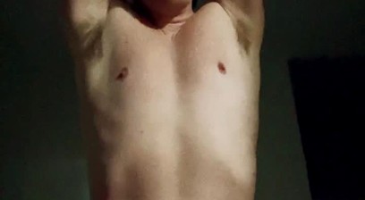 twink jerks off and fucks himself