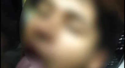 Risky head in the storage room