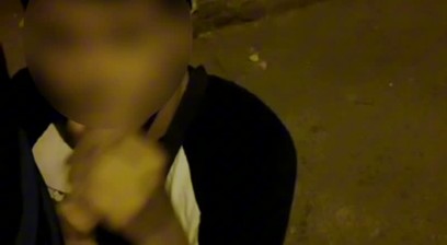 Risking it all: Sucking him off outdoors