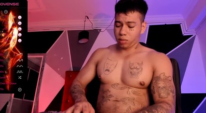 Damon Badboy Jacking Off And Showing His Ass