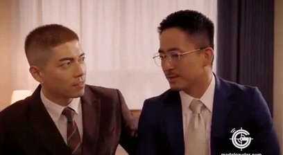 Asian groom and his best men