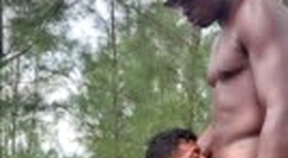 luca and tall dark hung in the forest