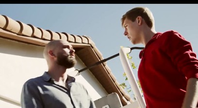 Hungry twink enjoy a big fat cok