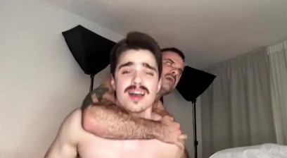 Cute guy with Hairy hole fucked