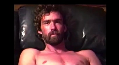 Rugged Straight Redneck Fingers his hole while he jacks