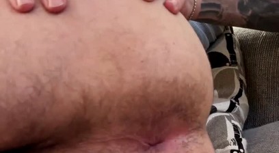 Adonis Breeds exposes and fingers his hole