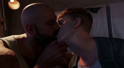 Hairy Daddy gets his hole filled by young guy. CodyFord.