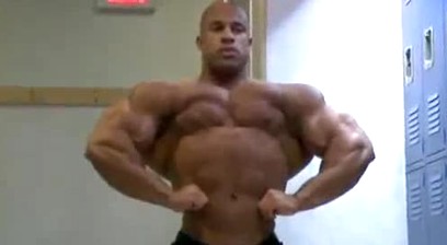 Victor Martinez Sexy Locker Room Posing