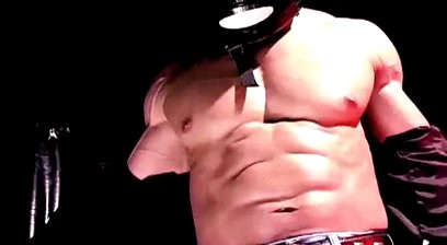 Con Demeitrou Stripping, Posing, Flexing, Feeling on Himself, Jacking Off In A 🏍️ Helmet