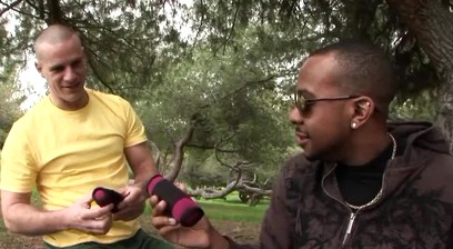 mouth full of meat stick