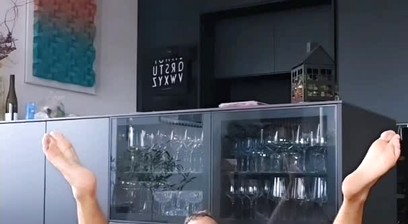 So Horny today - fucking myself with a big toy