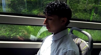 Busdriver fucks colombian boy