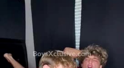 Straight Stud Enjoys First Blowjob From Buddy