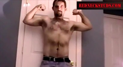 Handsome Straight Hairy Redneck Bear@RedneckStuds