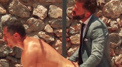 Latino businessman Hector de Silva plows deep into model Jay Roberts