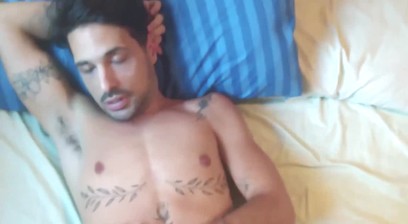 Cute Latino jock's raw fucking after his first blowjob experience