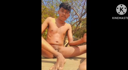 Pune latino naked boy in ground