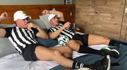 fucking with my soccer partner