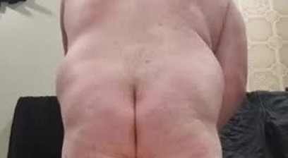 A Chubby Guy With A Corn Cob Up His Ass