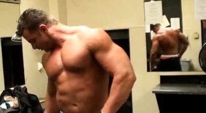 Frank Defeo Stripping Out Of A Fireman's Uniform