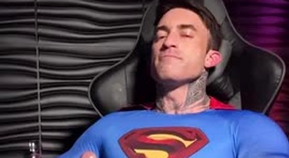 Jett Wayne Superman Jerk Off