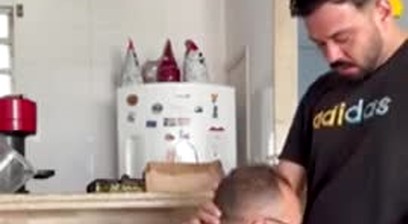 Bearded Brazilian Daddy Invites Guy He Met at the Beach To His Apartment