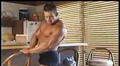 Jake Butler Sexy Posing-Home