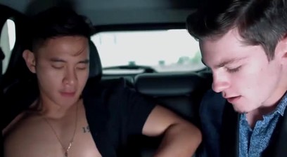 White guy had threesome with Asian dudes